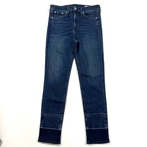 Rag And Bone High Rise Ankle Skinny Jeans Size 29